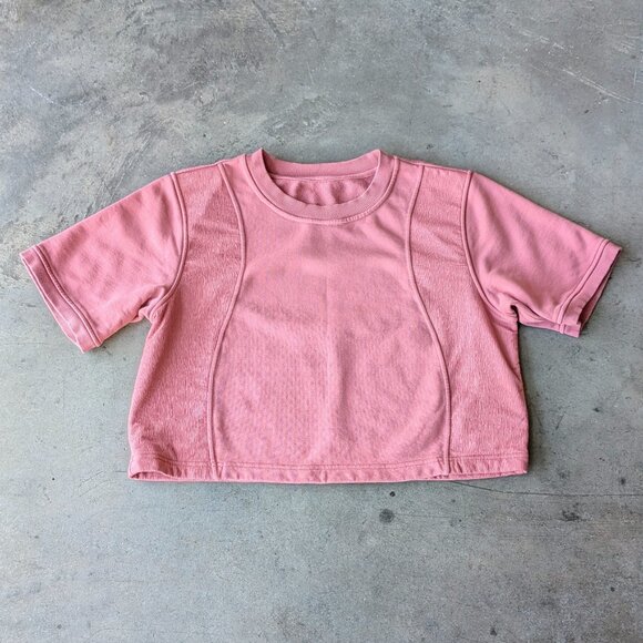 Lululemon Cotton French Terry + Swift T-Shirt in Brier Rose - Picture 2 of 7